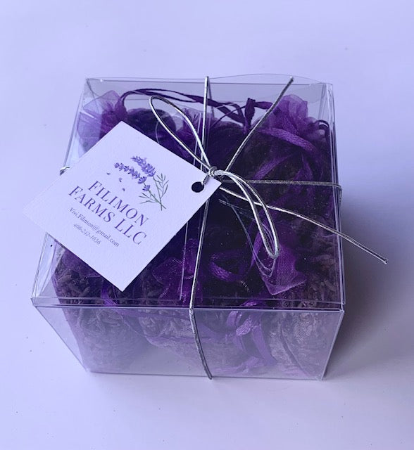 Lavender Gift Box 6 Purple