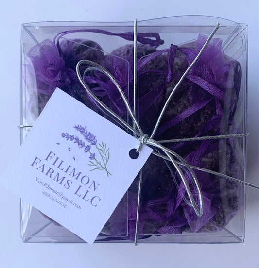 Lavender Gift Box 6 Purple