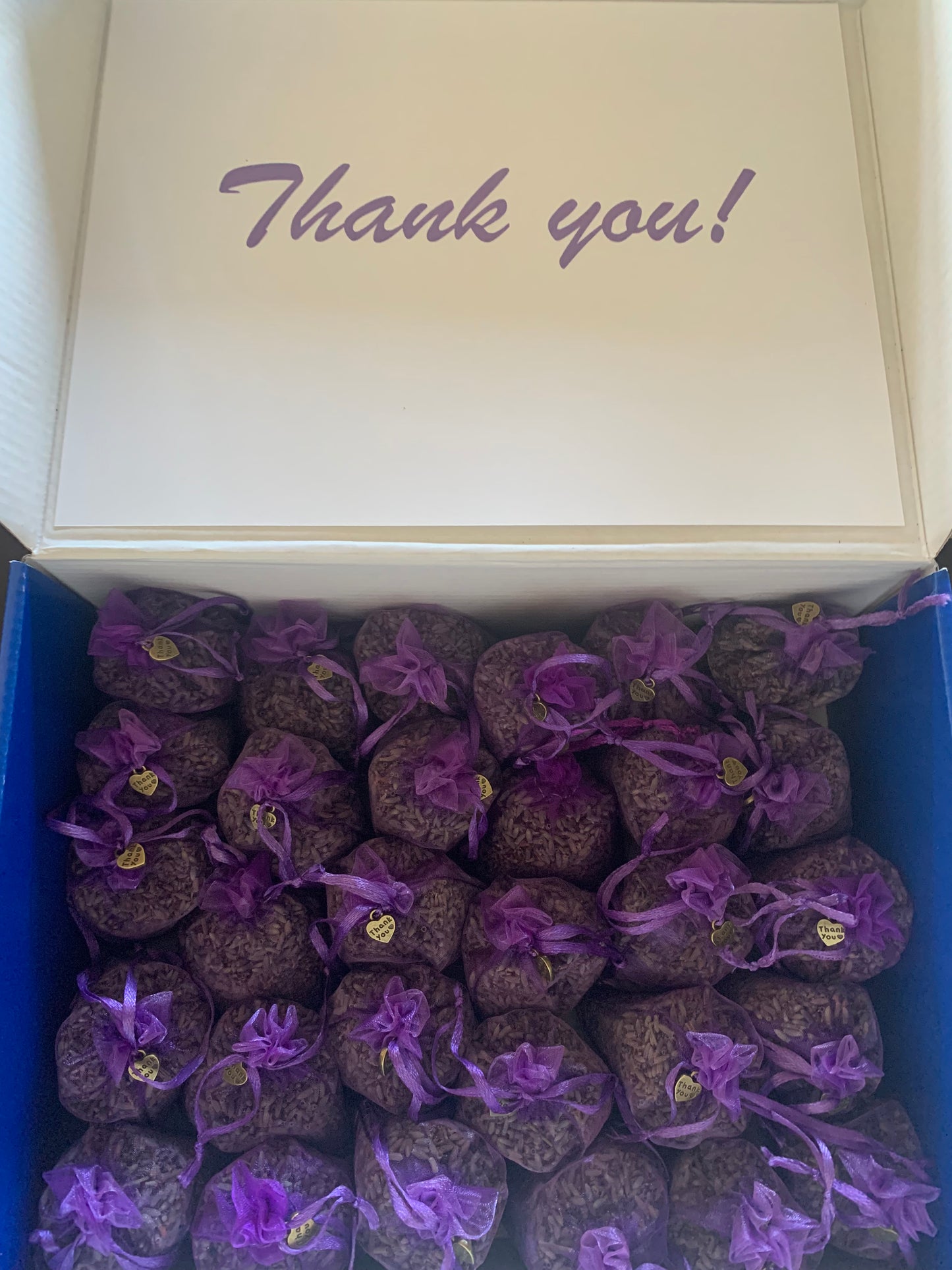 Party Favors "Thank You!" Party Favors Box 30 sachets 4 in